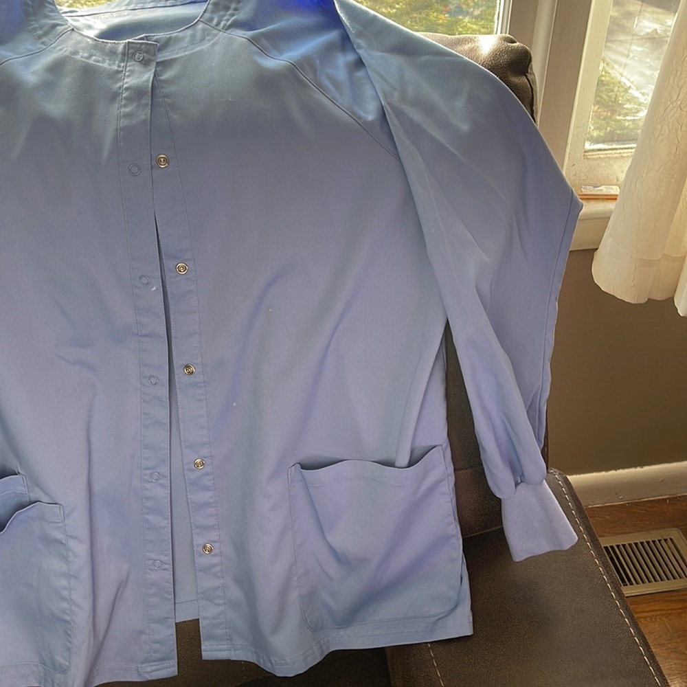 Womens L UA Scrub Jacket - Picture 2 of 5